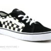 Vans FILMORE DECON Checkerboard Noir Blanc Damier - Basket