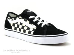 Vans FILMORE DECON Checkerboard Noir Blanc Damier - Basket