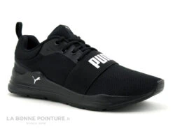 Puma WIRED RUN Noir - Basket Homme