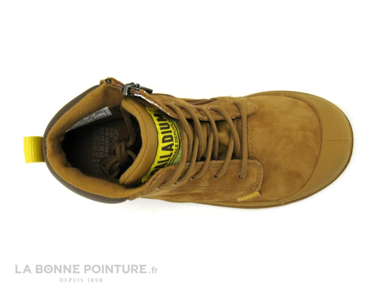 Palladium HI CUFF 21H77122 Mahogany - Boots Marron Clair Enfant – Image 6