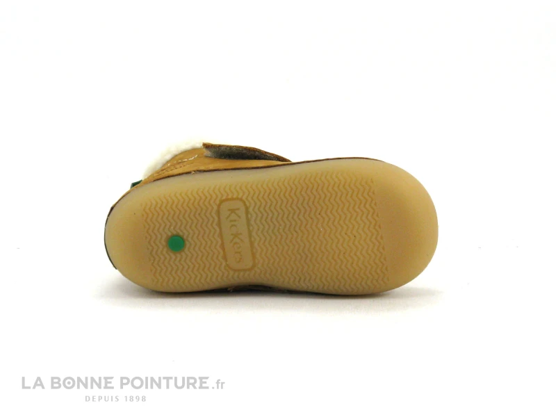 Kickers SOMOONS Camel - 878501-10 - Bottine BEBE Avec Fourrure – Image 7