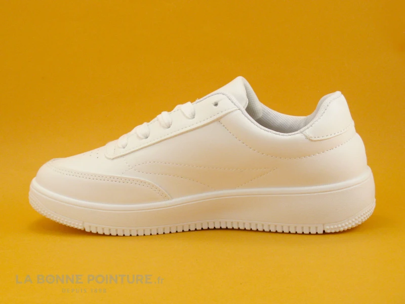 DT New York B430490 White - Basket Blanche Femme – Image 2