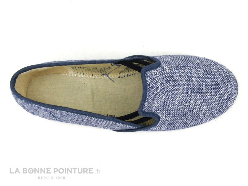 Soca 0689 - Bleu - Chausson Compense Femme – Image 3