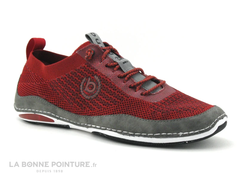 Bugatti TURACO 321-A3E01 Dark Red - Basket Rouge Homme