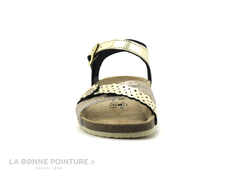 Biomodex 803 Platino - Sandale Or Fille Avec Paillettes – Image 2