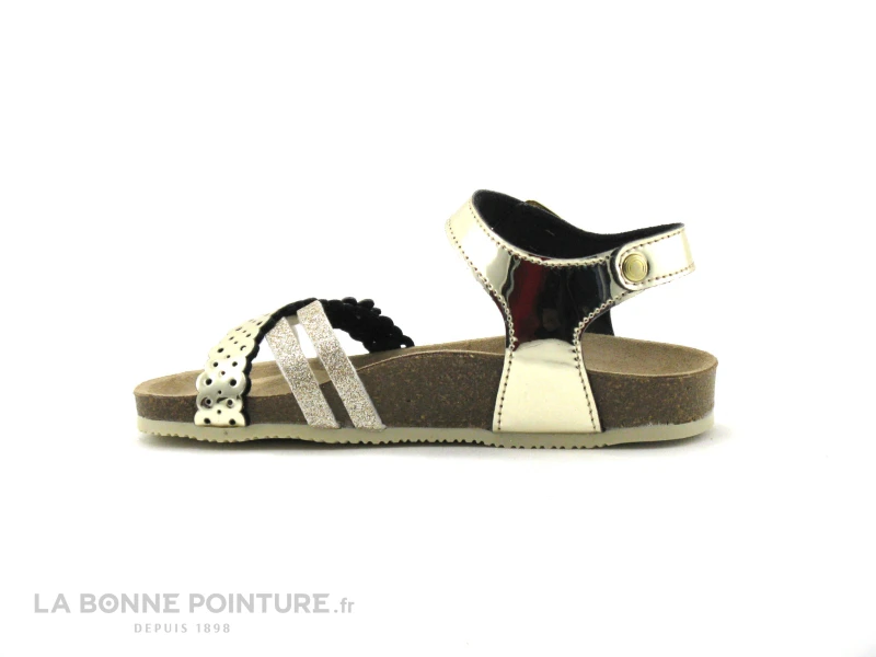 Biomodex 803 Platino - Sandale Or Fille Avec Paillettes – Image 3