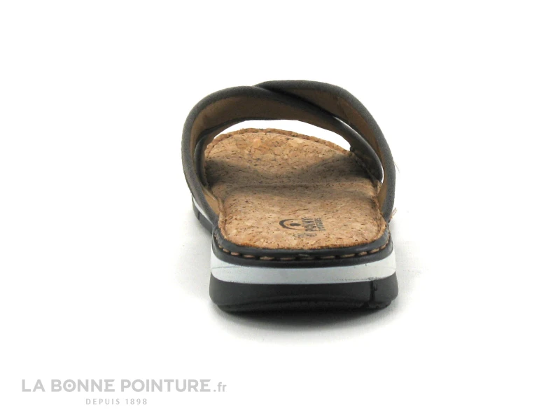 Point D Orgues REMINDER 09 Black Marron - Mule Homme – Image 4