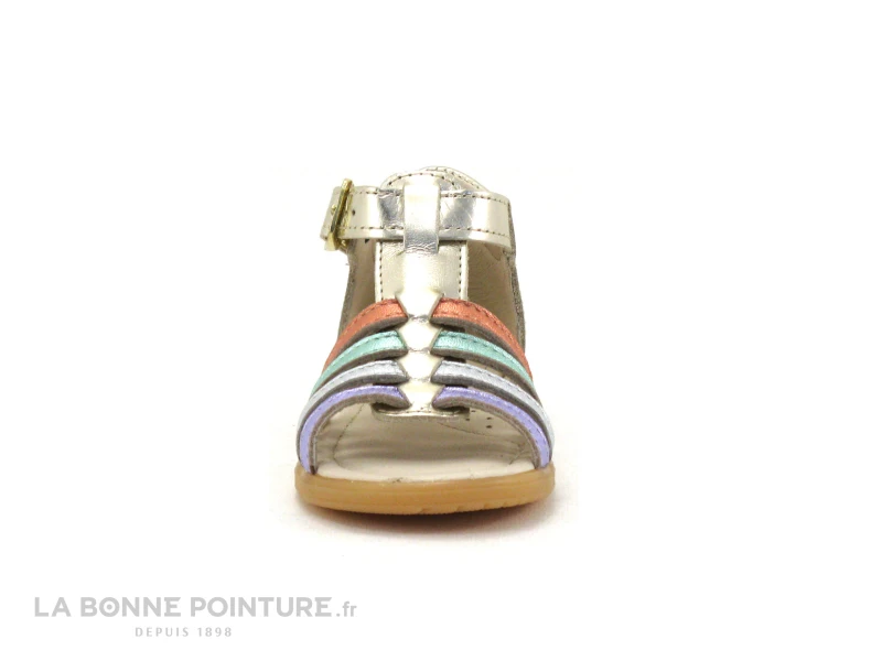 Bopy REABOU Or - Brides Multicolores - Nu-pieds Premiers Pas Fille – Image 2