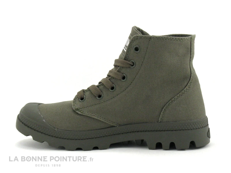 Palladium MONO CHROME Olive Night - Chaussure Montante Kaki – Image 3