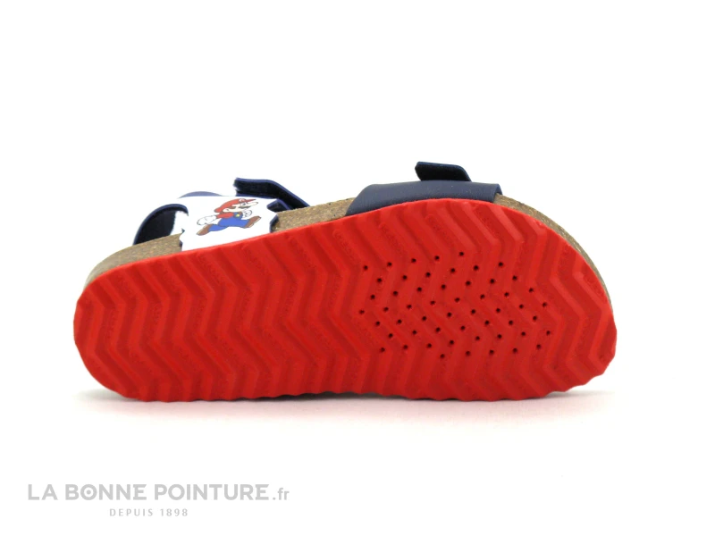 Geox Super Mario J258LC Navy Royal - Sandale Bleu Marine GARCON – Image 7