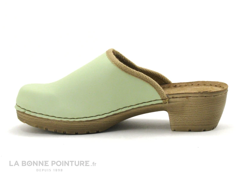 Morans MICARDI Anis - Sabot Femme Vert Clair – Image 2