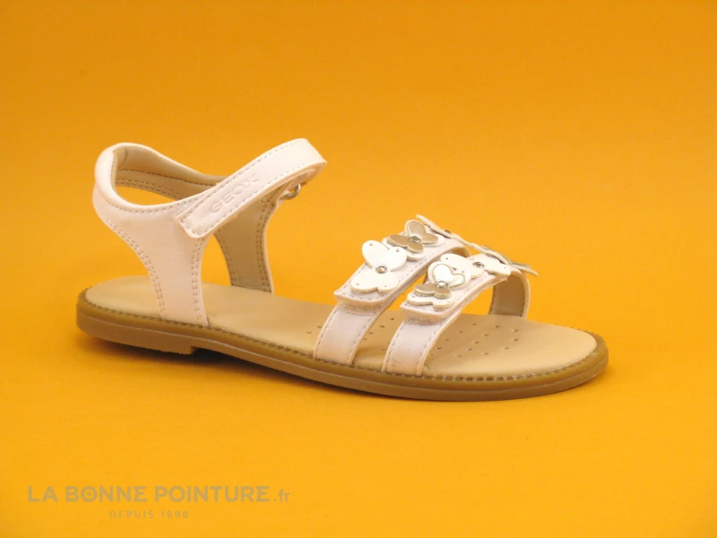 Geox J8235I KARLY Girl - White - Sandale Blanche – Image 5