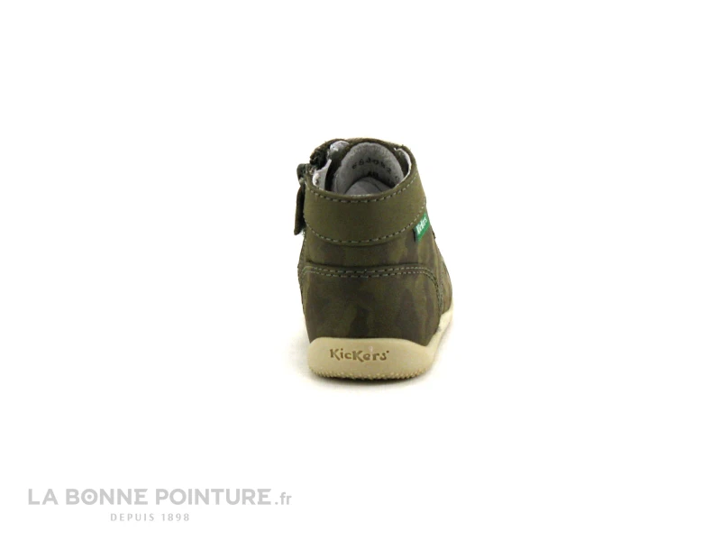Kickers BONZIP Kaki Camouflage - 653092-10-203 - Chaussure BEBE – Image 4