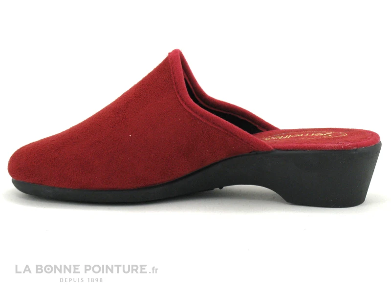 Semelflex Carene Rouge Mule Femme Pantoufle – Image 3
