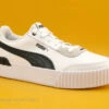 Puma Carina Lift 373031 - Blanc Noir - Sneakers Mode Femme