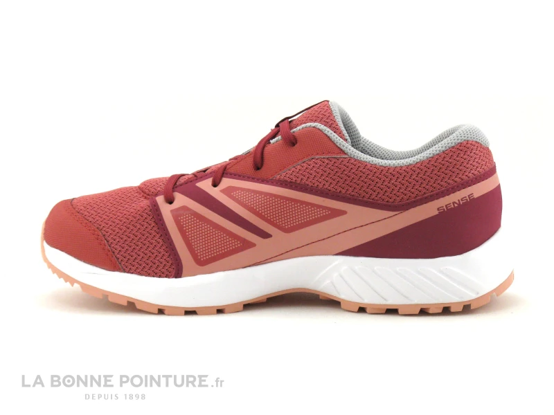Salomon SENSE Garnet Rose Beet Corail - Basket Sport Rando Fille – Image 3