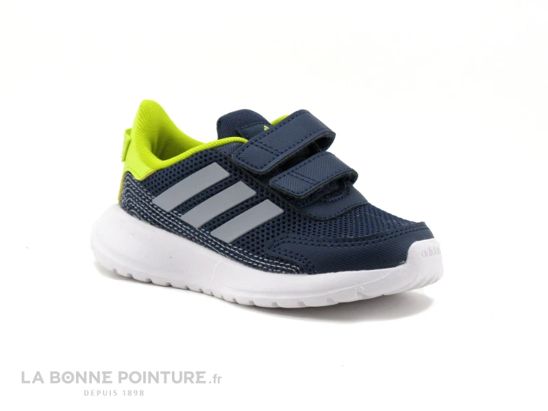 Adidas TENSAUR RUN I - FY9199 - Noir Argent Jaune - Basket BEBE – Image 5