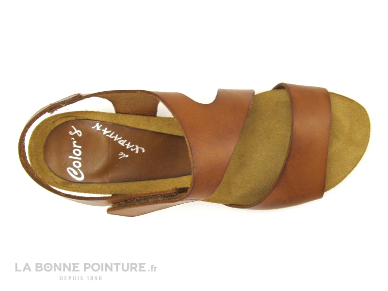 Xapatan 1088 Cuero - Sandale Femme Petit Talon - Cuir Marron – Image 4