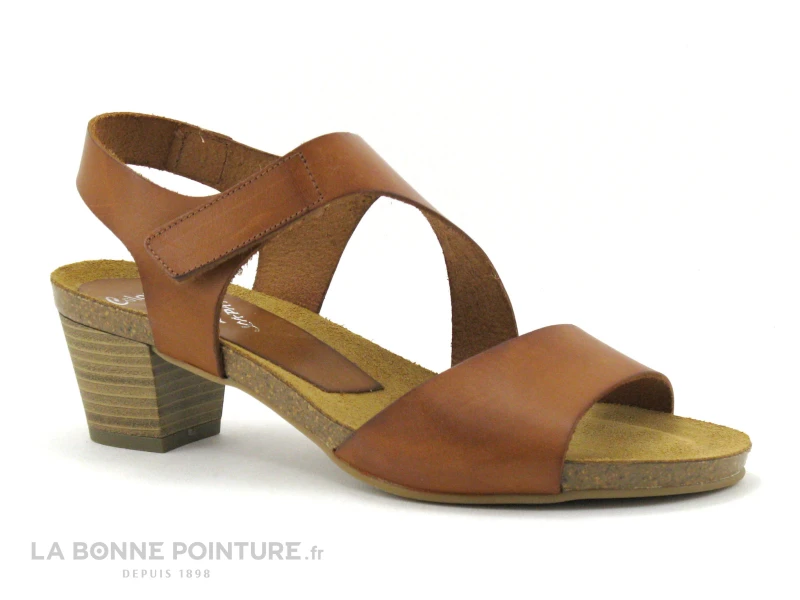 Xapatan 1088 Cuero - Sandale Femme Petit Talon - Cuir Marron – Image 5