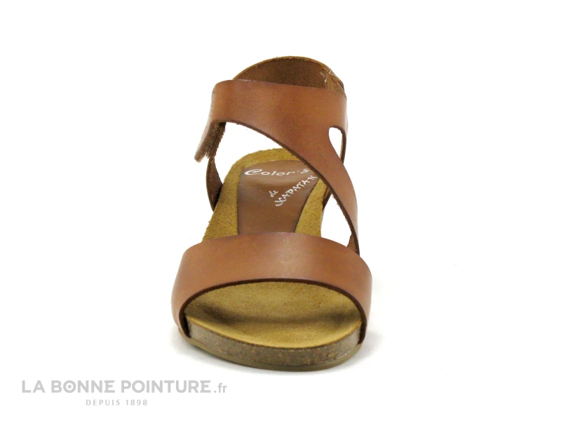 Xapatan 1088 Cuero - Sandale Femme Petit Talon - Cuir Marron – Image 2