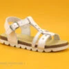 Bopy ESPRIT Blanc - Argent - Sandale Fille