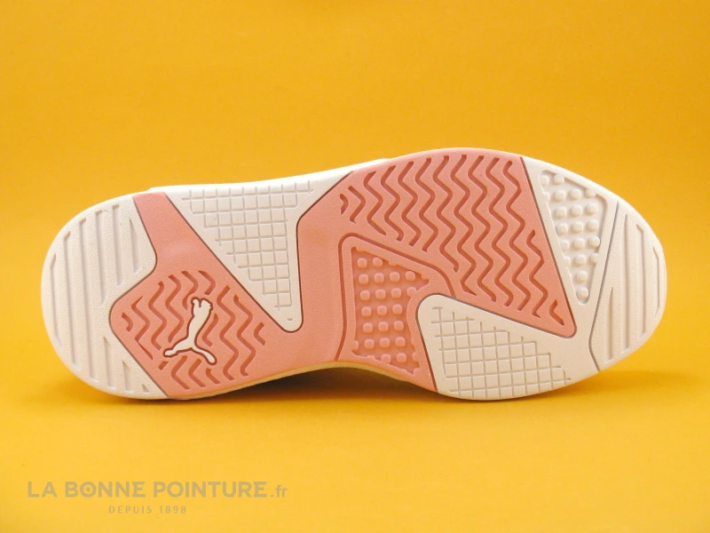 Puma X RAY 2 Square Blanc Rose Noir - Basket Semelle Epaisse – Image 7