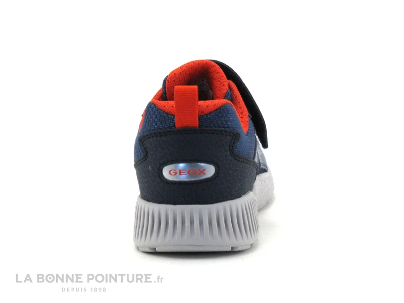 Geox SVETH Navy Red - J166PA - Basket GARCON Elastique Et Scratch – Image 3