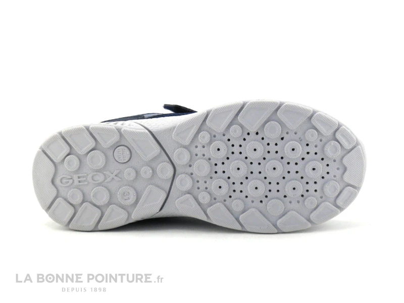 Geox SVETH Navy Red - J166PA - Basket GARCON Elastique Et Scratch – Image 7
