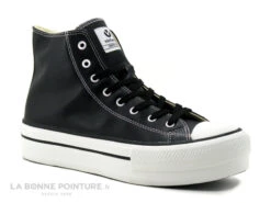 Victoria 1 061107 Noir - Basket Montante Plateforme