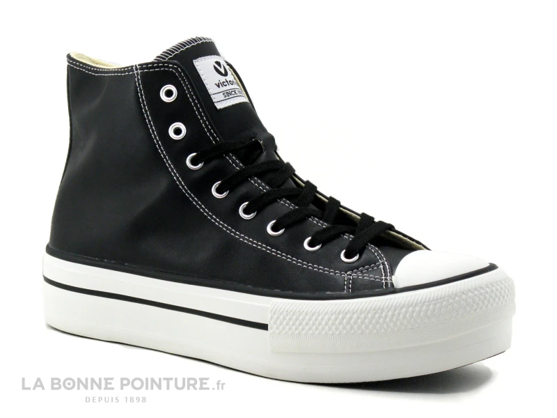 Victoria 1 061107 Noir - Basket Montante Plateforme – Image 5