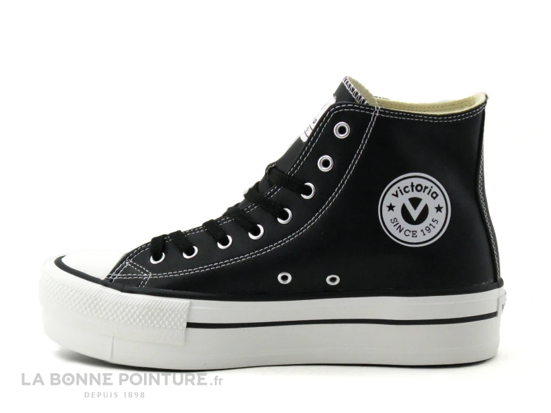 Victoria 1 061107 Noir - Basket Montante Plateforme – Image 3