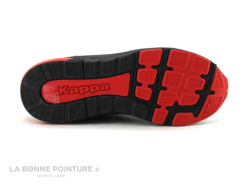 Kappa SNUGGER LACE 3112Z5W Black Red - Basket Sport – Image 7
