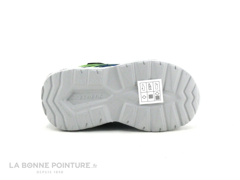 Skechers - 401503N - Magna Lights MAVER - Bleu - Basket GARCON – Image 7