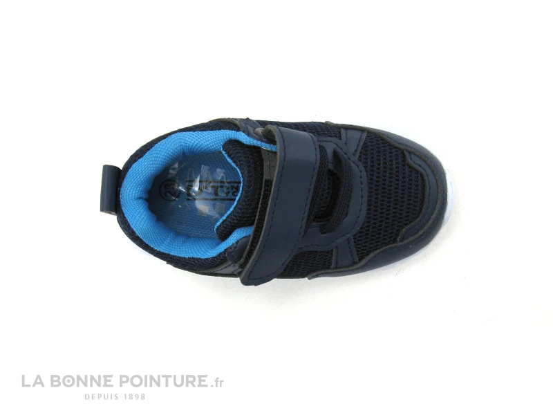 DT New York B310533 - Basket BEBE Bleu Marine - Interieur Turquoise – Image 3