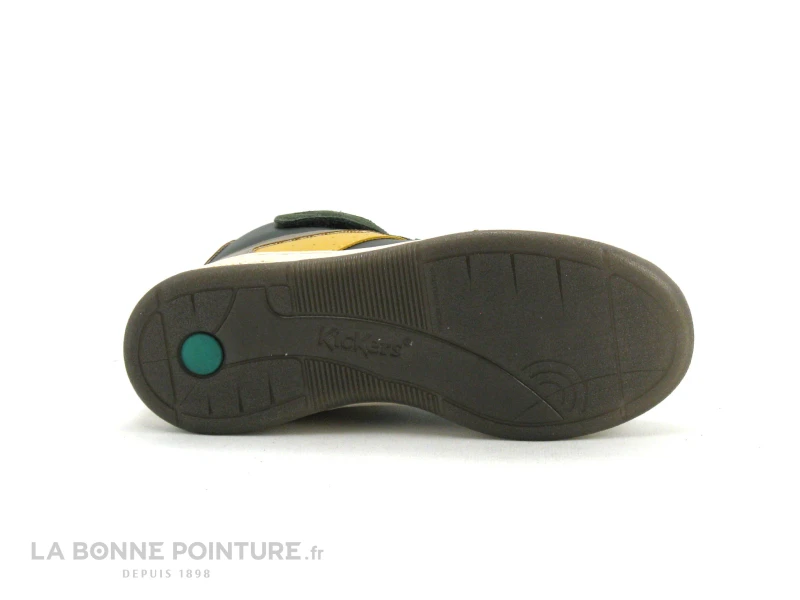 Kickers KICKALIEN Kaki Jaune Taupe - 910873 - Sneakers Montante – Image 7