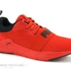 Puma WIRED RUN High Risk Red 373015 - Basket Rouge Homme