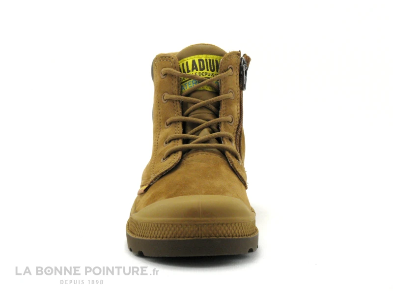 Palladium HI CUFF 21H77122 Mahogany - Boots Marron Clair Enfant – Image 2