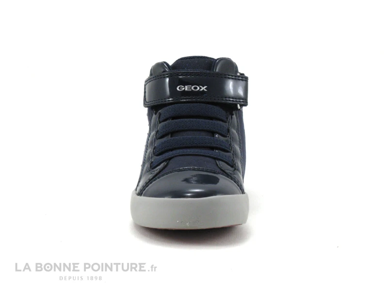 Geox GISLI B161MA - Bleu Marine Verni - Basket Montante Fille – Image 2