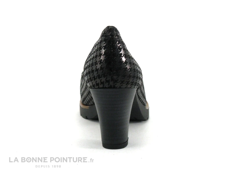 Dorking OPIUM D7976 Scotthis - Escarpin Noir - Talon Haut – Image 4