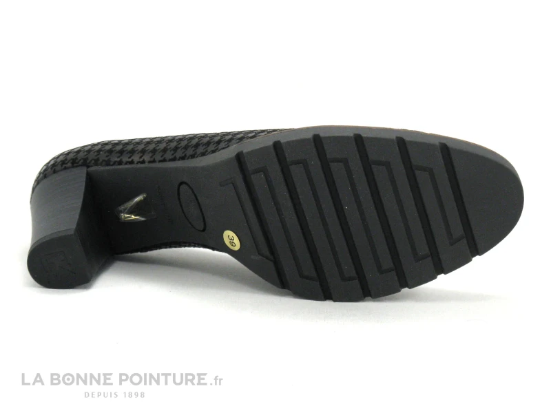 Dorking OPIUM D7976 Scotthis - Escarpin Noir - Talon Haut – Image 7