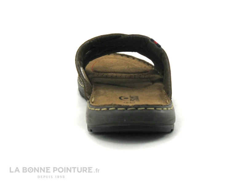 Point D Orgues EVION 17 Marron - Mule Homme - Brides Croisees – Image 4