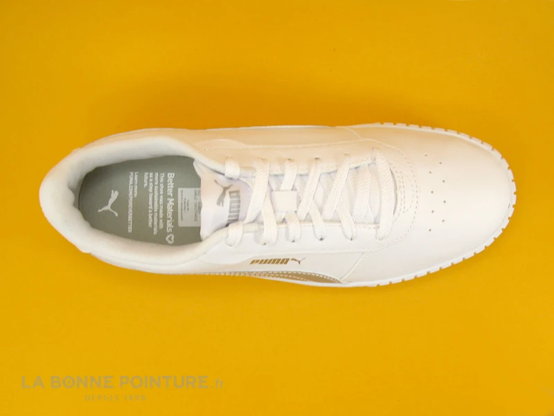 Puma Carina 2-0 Holo JR White Silver - Sneakers Blanches Et Hologramme – Image 6