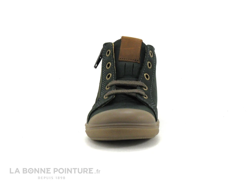 Bopy RELVET Vert - Chaussure Montante GARCON Verte – Image 2