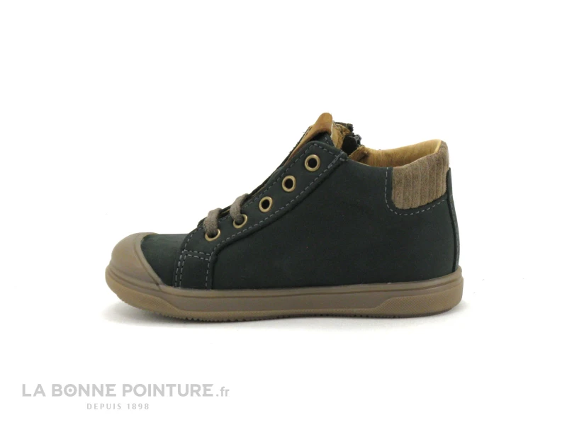 Bopy RELVET Vert - Chaussure Montante GARCON Verte – Image 3