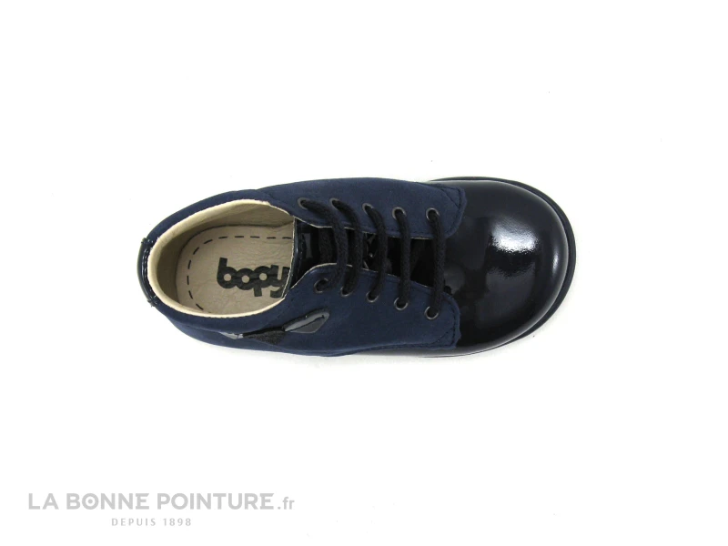 Bopy URSULA Marine - Petits Coeurs - Chaussure Montante Fille – Image 6