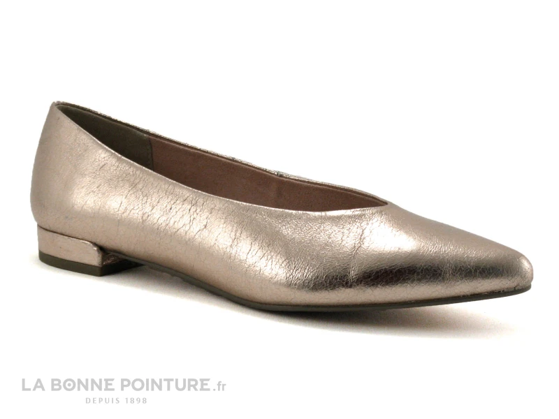 Marco Tozzi 2-22206-32 Rose Metallic - Ballerine Pointue – Image 5