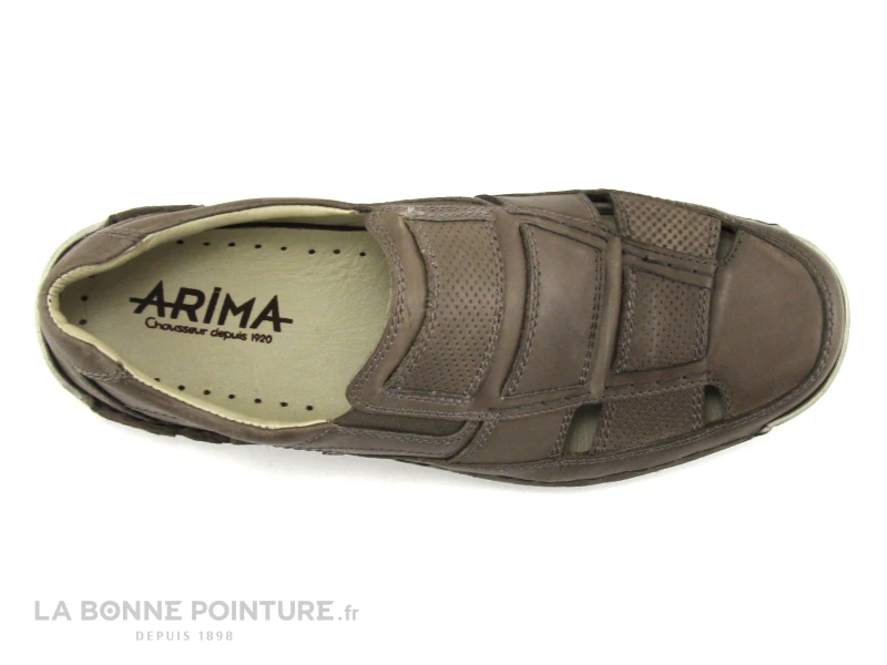 Arima CONSTANT Taupe - Chaussure Ouverte Homme – Image 6