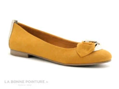 Marco Tozzi 2-22108-22 - Jaune Safran - Ballerine Femme