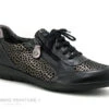 Suave Oxford 6627 TS - Derby Cuir - Black Multi - Chaussure Confort Femme