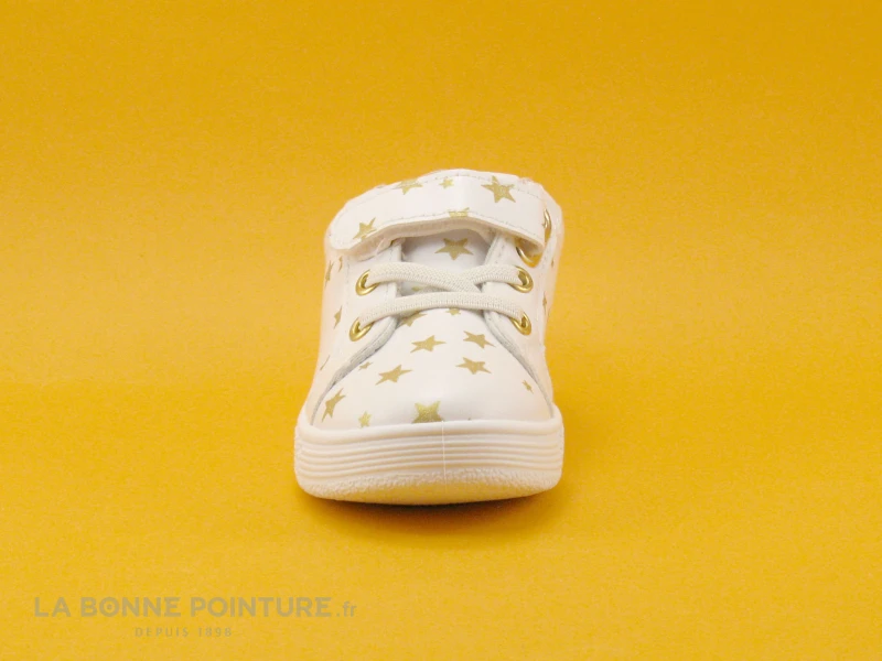 DT New York B313490 - Blanc - Etoiles Or - Basket Fille – Image 2